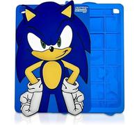 Sonic The Hedgehog Funda Trasera de Silicona para iPad, Funda Protectora de Goma Antideslizante Suave para iPad de 9ª (2021)/8ª (2020)/7ª (2019) Gen (Sonic)