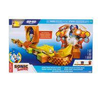 Sonic - The Hedgehog Go Go Racers Mini Figura Playset Launching Ramps Deluxe Jak