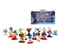 Sonic The Hedgehog - Juego de 18 figuras fundidas a presión, juguetes para niños y adultos de 1.65 pulgadas