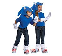 Sonic the Hedgehog - Kit de disfraz oficial de Sonic Movie para niños