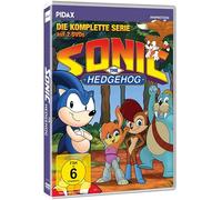 Sonic the Hedgehog - Komplette Kult-Zeichentrickserie mit 26 Folgen (Sonic-Klassiker) Die Animation-Serie mit Action, Abenteuer & Nostalgie [2 DVDs]