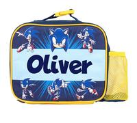 Sonic The Hedgehog - Lonchera térmica personalizada para niños, lonchera térmica para niños, color azul