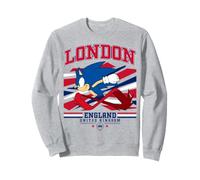 Sonic The Hedgehog London Calling Souvenir Travel Sudadera