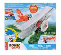Sonic - The Hedgehog Mini Figura Playset Biplane 6 Cm Jakks Pacific