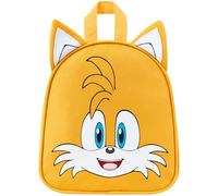 SONIC THE HEDGEHOG Mochila Infantil para Niños y Niñas Knuckles Shadow Mochilas para la Guarderia Preescolar Regalos Originales (Amarillas Miles)