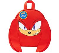 SONIC THE HEDGEHOG Mochila Infantil para Niños y Niñas Knuckles Shadow Mochilas para la Guarderia Preescolar Regalos Originales (Rojo Knuckles)