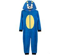 Sonic the Hedgehog Onesie niños niños Pijamas Todo en un PJS 6-7 años