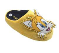 Sonic The Hedgehog, Pantuflas Sonic para niños o niñas, colas, nudillos o sombra, talla 10-5