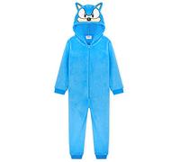 Sonic The Hedgehog Pijama Cuerpo Entero, Disfraz Sonic, Regalos para Niños 4-14 Años (13-14 Años, Azul)