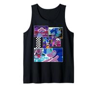 Sonic the Hedgehog - Racing Around the World Manga panels 01 Camiseta sin Mangas