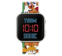 Sonic The Hedgehog Reloj Azul con Correa LED para Niños o Niñas SNC4322M
