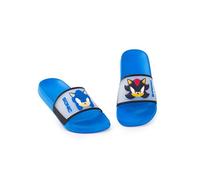 Sonic The Hedgehog Sandalias azules para niños | Calzado casual con Sonic & Shadow | Caras de personajes de dibujos animados | Sandalias cómodas de verano | Accesorios casuales para niños