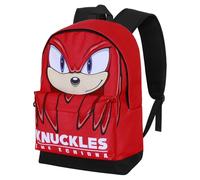 Sonic The Hedgehog - SEGA Knuckles Sight-Mochila HS Fan 2.2, Rojo, 31 x 44 cm, Capacidad 24 L