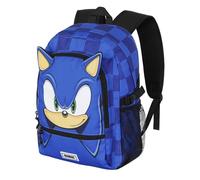 Sonic The Hedgehog - Sega Sega-Sonic Sight-Mochila Fight Fan 2.2, Azul, 31 x 44 cm, Capacidad 24 L