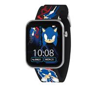 Sonic The Hedgehog Sega SNC4488MARG - Reloj inteligente con correa impresa negra