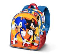 Sonic The Hedgehog Shadow-Elite - Mochila 3D, multicolor, 25 x 30 cm, capacidad 7 L