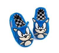 Sonic the Hedgehog Slippers Kids Plush Bordado Cara Zapatos de caracteres 3D 34 EU