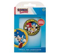 Sonic the Hedgehog Sonic, Tails & Knuckles Edición Limitada Pin Insignia - Numerado Individualmente (9.995 en todo el mundo) - 40 mm