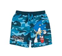 Sonic The Hedgehog Swim Shorts Boys Camo Swimming Trunks Trajes de baño 4-5 años