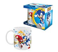 Sonic The Hedgehog Taza de Café, Taza de Cerámica, Taza Diseño Clasico, Regalo para Niños y Adolescentes