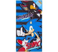SONIC THE HEDGEHOG Toalla Piscina Niña Niño y Adolescente Toallas Baño Grandes Toallas Algodon Ducha Playa Secado Rápido 140x70cm (Multi, 70x140cm)