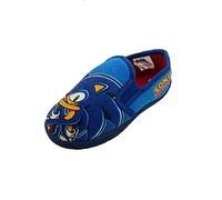 Sonic The Hedgehog, Zapatillas para niño o niña, Azul, Talla 1 UK, 33 EU
