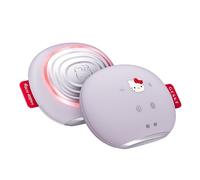 GESKE x Hello Kitty | SmartAppGuided™ Sonic Warm & Cool Mask | 8 en 1 | Máscara facial LED de belleza | Terapia luz roja | calor | Enfriamiento | Mayor absorción del cuidado facial | masajeador facial