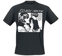 Sonic Youth Goo Album Cover Hombre Camiseta Negro XXL 100% algodón Regular