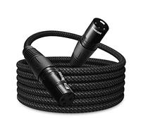 SONICAKE Cable XLR para micrófono conector macho a hembra de 3 pines