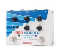 SONICAKE Delay y Modulación Pedal analógico con Chorus, Vibrato, Tap Tempo