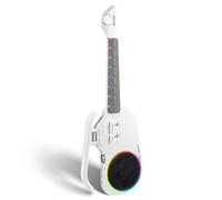 SONICAKE Guitarra Inteligente Sin Cuerdas, Ukelele Digital con Diapasón Luminoso para Principiantes, Instrumento de Viaje Portátil con Altavoz BT de 10W Incorporado, Auto Acompañamiento y App NeoUke