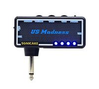 SONICAKE Mini amplificador de auriculares para guitarra para Bajo de bolsillo portátil recargable US Madness
