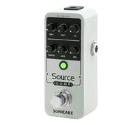 SONICAKE Pedal de Compresión Analógico 100% Analógico Pedal de Efectos para Guitarra con Buffered Bypass Source Comp
