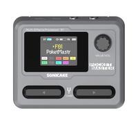 SONICAKE Pedal de guitarra multiefectos 9 Módulos de efectos 100 Presets 20 Amp/Cab Procesador de efectos para guitarra OTG USB Interfaz de audio BT con APP Pocket Master (Gris)