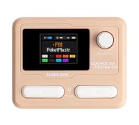 SONICAKE Pedal de guitarra multiefectos 9 Módulos de efectos 100 Presets 20 Amp/Cab Procesador de efectos para guitarra OTG USB Interfaz de audio BT con APP Pocket Master (Rosa)