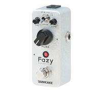 SONICAKE Pedal Fuzz Pedal de Efectos para Guitarra Analógico Clásico con Control de Tono True Bypass Fazy Sandwich