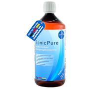 SonicPure - Limpiador concentrado para baño ultrasónico, 1000 ml, sin fragancias, para todos los limpiadores ultrasónicos, calidad HERRLAN, fabricado en Alemania