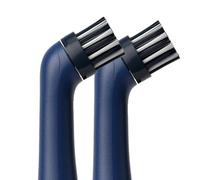 SonicScrubber Cabezales de cepillo de limpieza eléctricos reemplazables para sistema recargable Sonic Scrubber - Cepillo mediano - Paquete de 2 - Cerdas de fuerza media - Ideal para limpiar