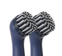 SonicScrubber Cabezales de cepillo de limpieza eléctricos reemplazables para sistema recargable Sonic Scrubber - Cepillo grande - Paquete de 2 - Cerdas de resistencia media - Para limpiar