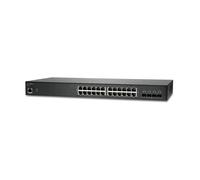 Sonicwall Switch SWS14-24 - Conmutador gestionado 24x 10/100/1000 + 4x SFP+ 10 Gigabit, montaje en rack, con 1 año soporte 24x7