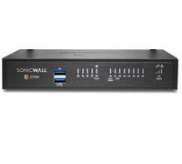 SonicWall TZ270 Cortafuegos Hardware TotalSecure Adv Ed 1 Año, Rendimiento Firewall 2 Gbit/s, VPN 0.75 Gbit/s, 8 Puertos LAN Gigabit, Protección DDoS, Inspección Profunda de Paquete