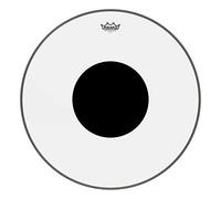 Sonido controlado Remo transparente negro dot ™ Scruggs de sonido controlado transparente, negro, Dot Bass 24"