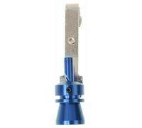 Sonido de aleación de aluminio tamaño L | Silbato de sonido de aleación de aluminio | escape silbato falso simulador silbato Auto piezas de repuesto