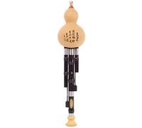 Sonido De Ébano Practica Tocar La Flauta De Calabaza Profesionalmente Interpretación De Instrumentos Musicales B-bemol Clave C Seda De Cucurbitáceas Regalo (Color : C-key)