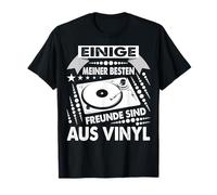 Sonido de Tocadiscos de Vinilo con diseño de Mejores Amigos Camiseta