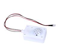 Sonido fantasma | Altavoz de horror activado por voz con LED, proceso de pintura de la batería de la herramienta de impresión con pilas, accesorio espeluznante de Halloween para el uso de la