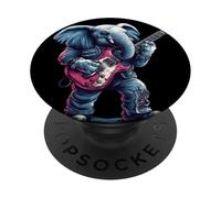 Sonidos épicos con este gráfico de elefante oscilante PopSockets PopGrip Adhesivo