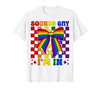 Sonidos Gay I'm In Funny Bandera del Orgullo Gay Rainbow LGBTQ Camiseta