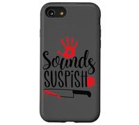Sonidos sospechosos escena del crimen Humor Carcasa para iPhone SE (2020) / 7 / 8