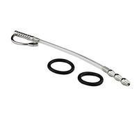 Sonidos uretrales para hombres tapón para el pene tapón uretral tapón uretral fabricado en acero inoxidable y tubo de silicona con 2 anillos de silicona